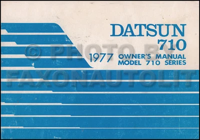 1977 Datsun 710 Proprietari Manuale Originale OEM Owner Utente Guida Libro 710 - Immagine 1 di 2