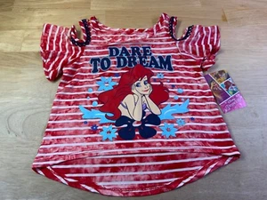 New Girl's Disney The Little Mermaid Top with Ariel says Dare to Dream--CUTE!!* - Picture 1 of 2
