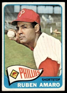 1965 Topps Ruben Amaro Philadelphia Phillies #419 - Picture 1 of 2