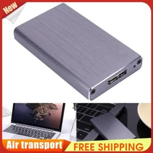 MSATA To USB 3.0 SSD Enclosure 6Gbps for MSATA SSD 30*25/30*50 (Grey) - Afbeelding 1 van 12