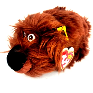 TY Secret Life Of Pets DUKE The Dog 9” Plush Stuffed Animal Beanie Baby - Picture 1 of 8