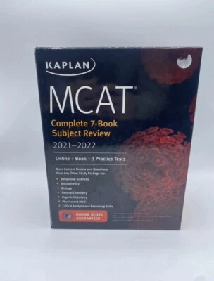 MCAT Complete 7-Book Subject Review 2021-2022 Self-Study Toolkit - Image 1 of 4