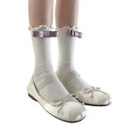 Ballet Sock Casual Foot Wearing Lacy Edge Cotton Short Stocking Solid Stocking