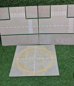 Vintage Lego Straße & Weltraum Grundplatten 32 x 32 Noppen x3 - Bild 1 von 10