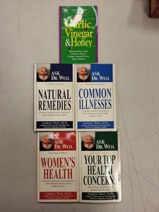 4 Andrew Weil MD Bücher Natürliche Heilmittel Häufige Krankheiten Frauen Gesundheit Posten - Bild 1 von 3
