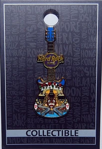 Hard Rock Hotel BALI Year 2023 City Tee Guitar V20 Pin - Picture 1 of 1