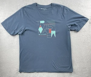 Travis Mathew T Shirt Men’s XL Blue Graphic Tee Golf Athleisure Casual Dad - Picture 1 of 7