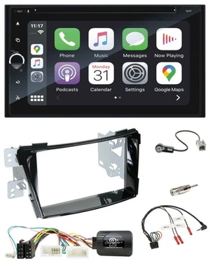 Blaupunkt DAB USB Bluetooth Lenkrad 2DIN TMC Navigation für Hyundai i40 ab 2011 - Bild 1 von 4