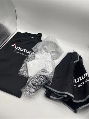 Aputure Light Box 4545 Square SoftBox diffuser Amaran COB 60D 60X 60 100 200X - Image 1 of 4