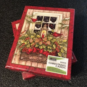 Lang Window & Snow Christmas 36 Cards by Susan Winget - Picture 1 of 6