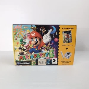 Mario Party 6 Cofanetto NUOVO Sigillato Italiano Nintendo Gamecube - Picture 1 of 10