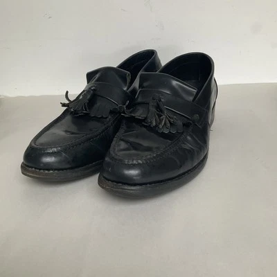 Samuel Windsor Handmade Black Men’s Leather Loafers Size UK 11 EU 45 - Image 1 of 4