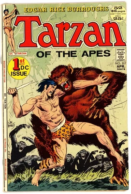 Tarzan (1972) #207 VF 8.0 First DC Issue - Image 1 of 2