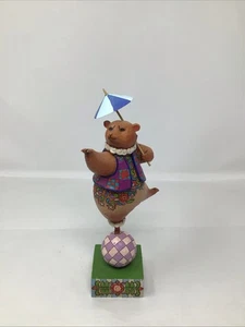 Jim Shore Heartwood Creek Figur "Bär, Ball, Sonnenschirm" - Bild 1 von 6