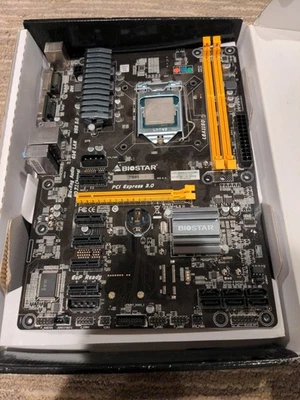 Intel Pentium G3250 LGA 1150 3.20 GHz CPU Processor And Motherboard (PARTS) - Image 1 of 2