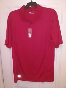 New NWT Fila Golf Polo Shirt Men's Small Red - Picture 1 of 6