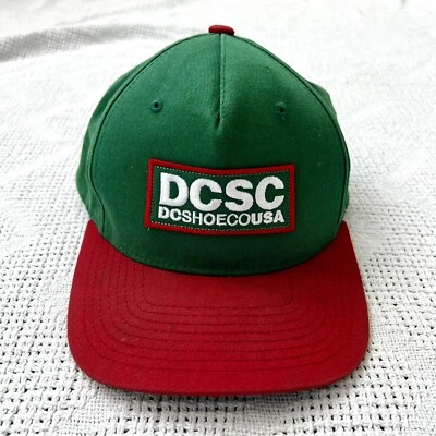 DC Zapatos Skateboard Robson Verde Hombres Sombrero Talla Única Snapback Y2K Patinador Foto 1 de 4