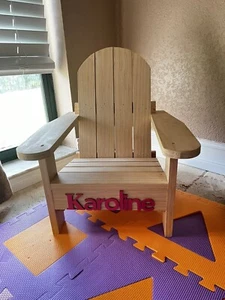 Baby/Child Custom Wood Adirondack Chair (handmade/made to order) - Picture 1 of 4