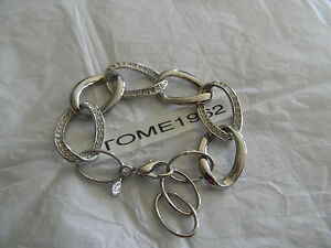 Premier Designs REGAL crystal chain link bracelet RV $46 FREE ship