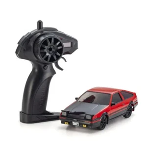 Kyosho 1/28 First Mini-Z Trueno AE86 Red Black Readyset RTR RC Car #66613 - Picture 1 of 5