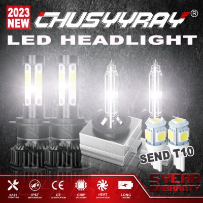 For BMW 750i 750Li 760Li 2006-2008 HID LED Headlight Hi / Lo beam - Image 1 of 4