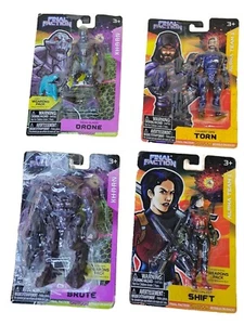 Final Faction - Alpha Team 1 and Hive Class Lof of 4 Action Figures New - Picture 1 of 6