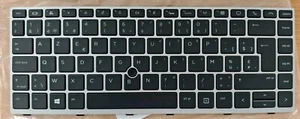 L14378-A41 Keyboard Clavier f. HP Elitebook 840 G5/G6 m. Backlight Belgium - Bild 1 von 2