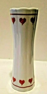 Especially for You FTDA Heart Vase 1989 Make in Korea 7 in tall - Picture 1 of 4