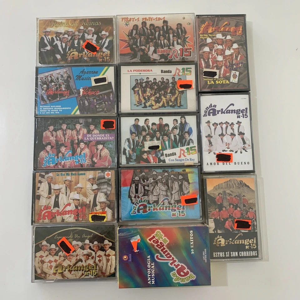 Banda R15 Cassettes $9.99 Each Banda Arcangel R15 Corridos Make Offer 4 All New - Image 1 of 4