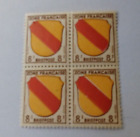 Germany 194546 Allied Occupation French Zone 8 pf Block x 4 Stamps  MNH