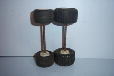 Neumáticos y ejes Tonka Dune Buggy años 70 1 1/2 "alto x 7/8" ancho 1 3/8" alto x 7/8 W Foto 1 de 4