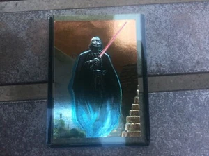 VINTAGE 1996 Topps Finest Star Wars Embossed Foil - F1 Darth Vader - Picture 1 of 4