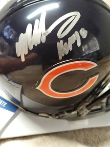 Chicago Bears Mike Singletary Autographed Mini Helmet W/inscription - Picture 1 of 3