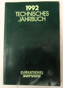 Annuaire technique Grundig Service / Livre de poche 1992 / Données + infos - Photo 1/12