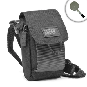 Camera Bag w/ Durable Nylon , Soft Interior & Shoulder Strap + Air Brush Cleaner - Picture 1 of 8