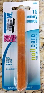 Trim Emery Boards Nail File Pro Length 4.5 inch 15 pack New in Package - Picture 1 of 2