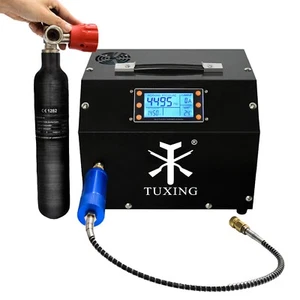 TUXING PCP Air Compressor 4500Psi Built-in Converter Auto-Stop Portable - Picture 1 of 6