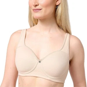 Breezies Active Contour Wirefree Bra Sunbeige - Picture 1 of 1