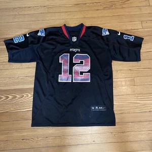 Tom Brady Patriots #12 Trikot Nike NFL Spieler Gr. 44 irisierend bestickt - Bild 1 von 11