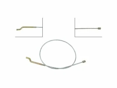 For 1980-1993 Dodge W150 Parking Brake Cable Intermediate Dorman 17199RS 1987 - Image 1 of 2