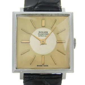 ROLEX MARCONI SPECIAL Square 255 Swiss Made Ladies From Japan w0512 - Picture 1 of 10