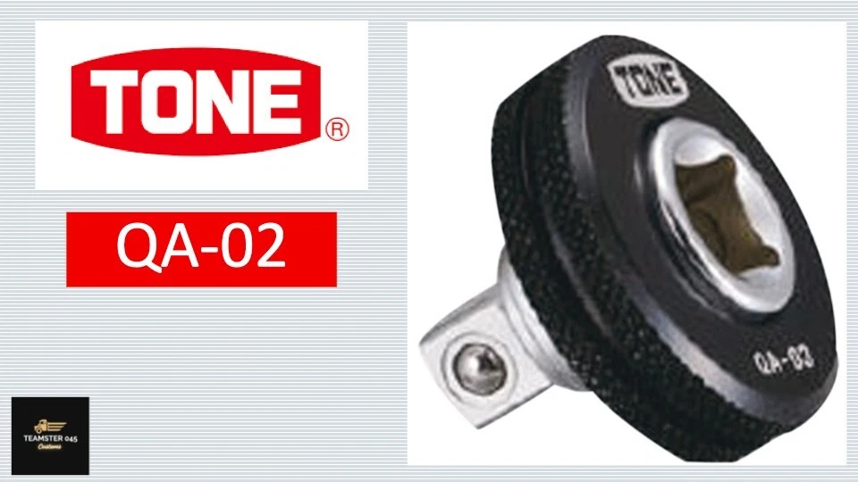 TONE 1/4" SOCKET QUICK ADAPTER QA-02