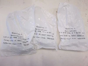 McMaster-Carr Aluminum Handle, 5/8" x 9/32" Oval x 4-9/16', New, Lot of 3 - Picture 1 of 6