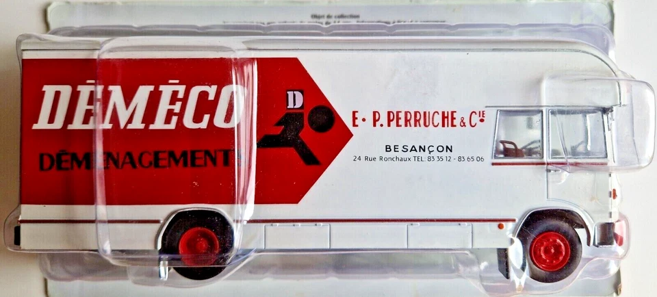 # 1/43 BERLIET GBK75 FURGONATO DEMECO (1967) 2 ASSI IXO/ALTAYA CAMION MIB # - Immagine 1 di 1