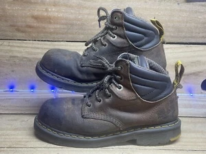 Stivali da lavoro antinfortunistici Dr. Martens Hynine ST taglia 7 uomo pelle punta acciaio - Foto 1 di 12