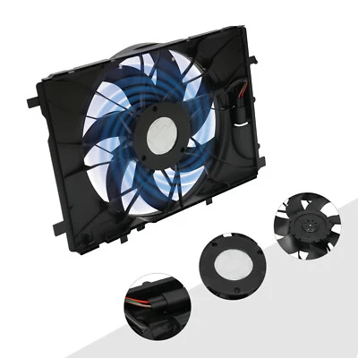 Ventilador de refrigeración del radiador A2045000493 para Mercedes-Benz C250 C300 C350 E350 CLS400 Foto 1 de 4