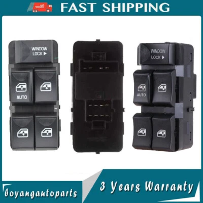   Электрический главный выключатель стекла для 2000-2005 Chevrolet Impala 3,4 л 3,8 л - Изображение 1 из 4