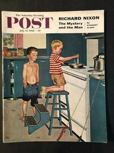 The Saturday Evening Post  July 12 1958 - Picture 1 of 2