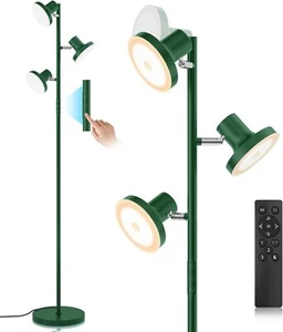 36W LED Tree Floor Lamp,4 Color Temperatures, 3 Rotatable LED Light Floor Lamps - Picture 1 of 78