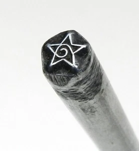 Metal Punch Design Stamp Decorative Star Design Jewelry Making Stamp #SWD 4 - Picture 1 of 5
